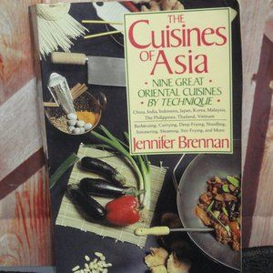Cuisines of Asia with techniques. awesome book. 1984 edition
